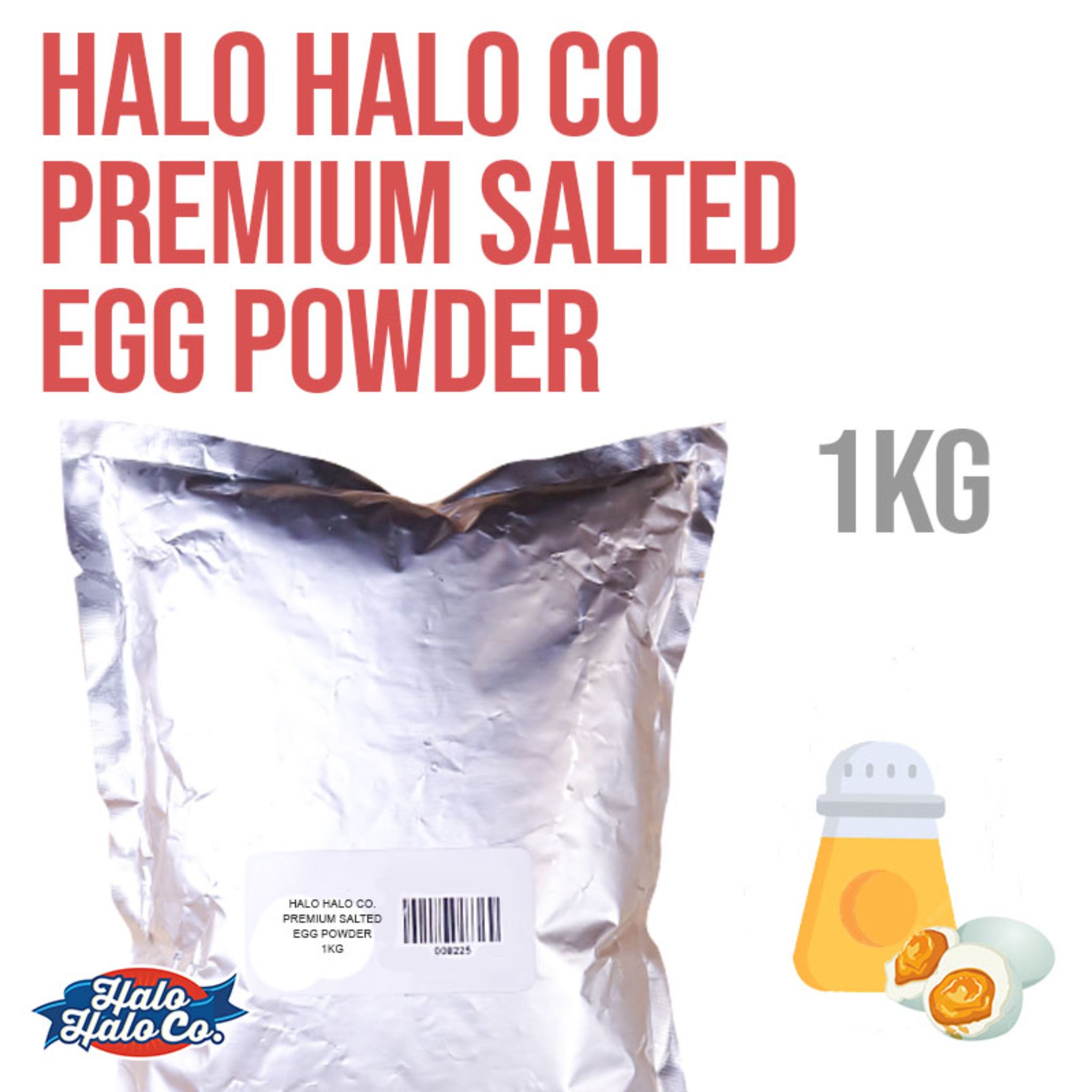 Halo Halo Co. Premium Salted Egg Powder 1 kg